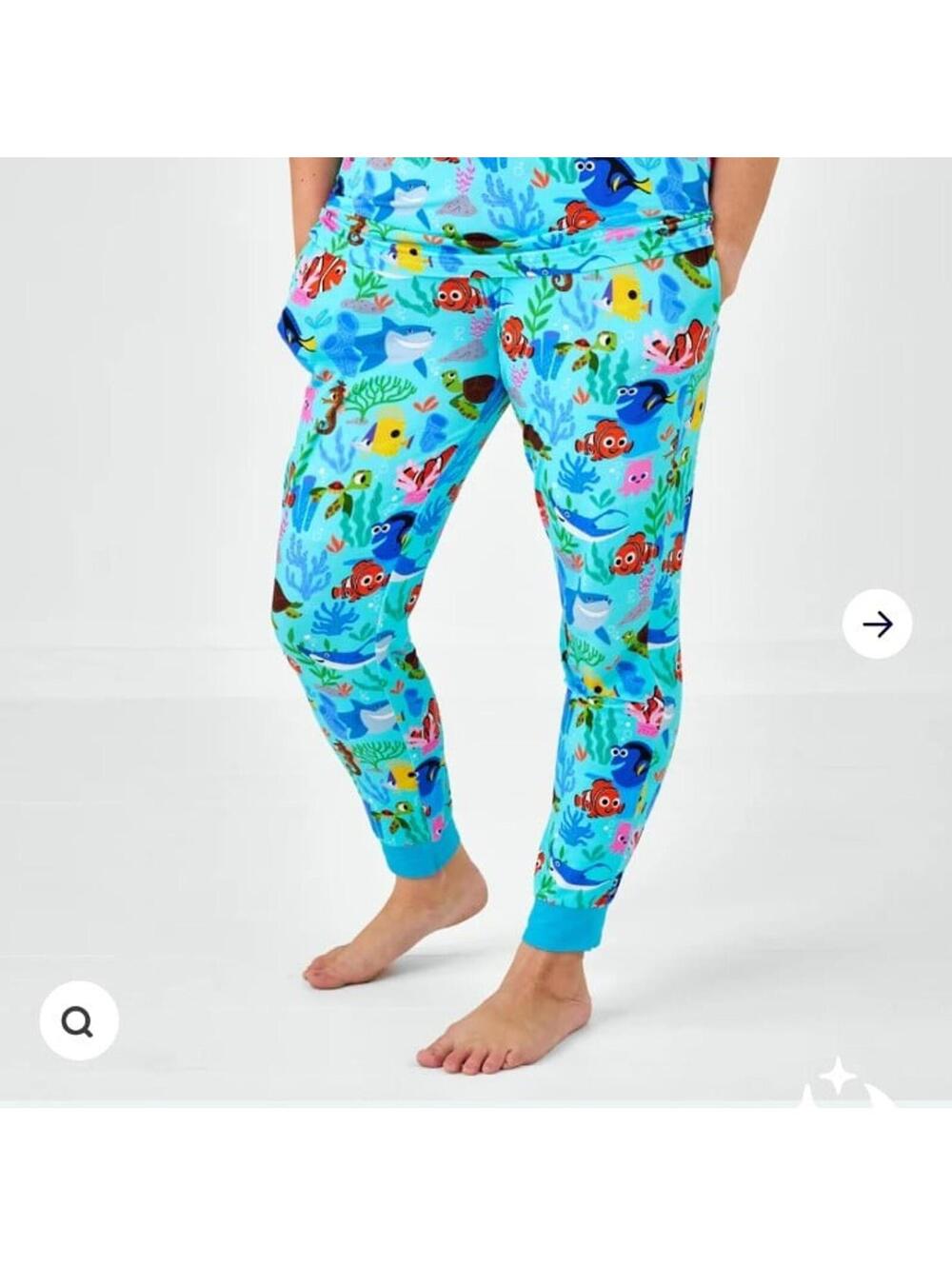 Large nemo little sleepies bamboo joggers